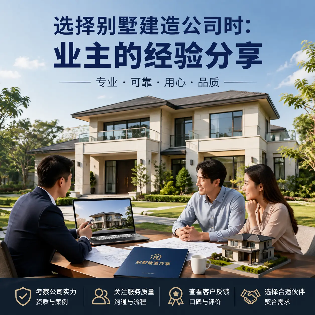 选择别墅建造公司时: 平坝 业主的经验分享