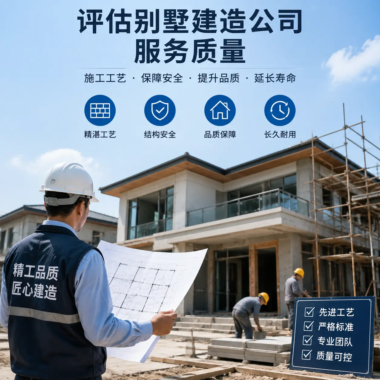 如何评估 平坝 别墅建造公司的服务质量?