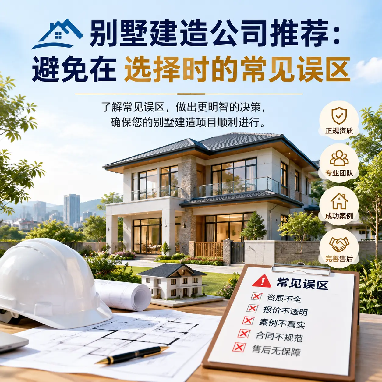 别墅建造公司推荐：避免在 平坝 选择时的常见误区