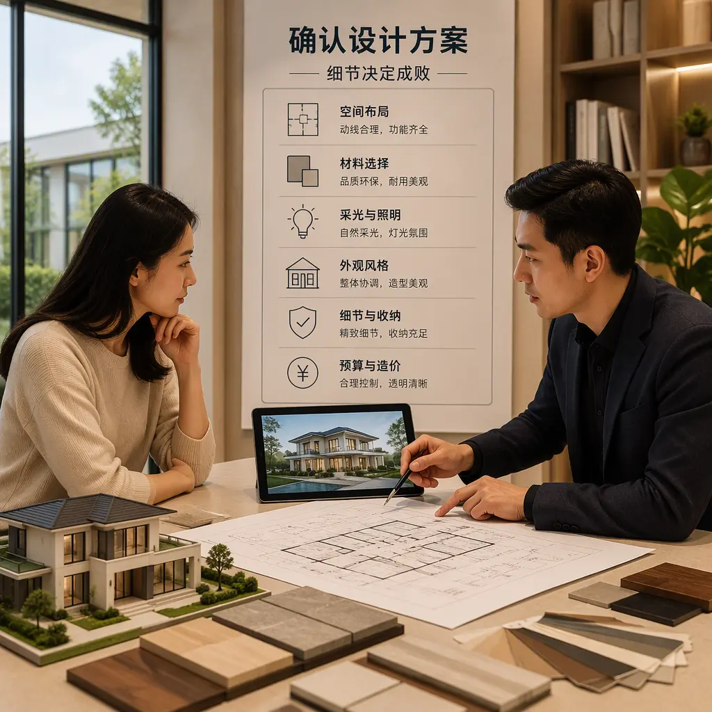 别墅建造公司推荐:与设计师沟通的有效技巧在 平坝