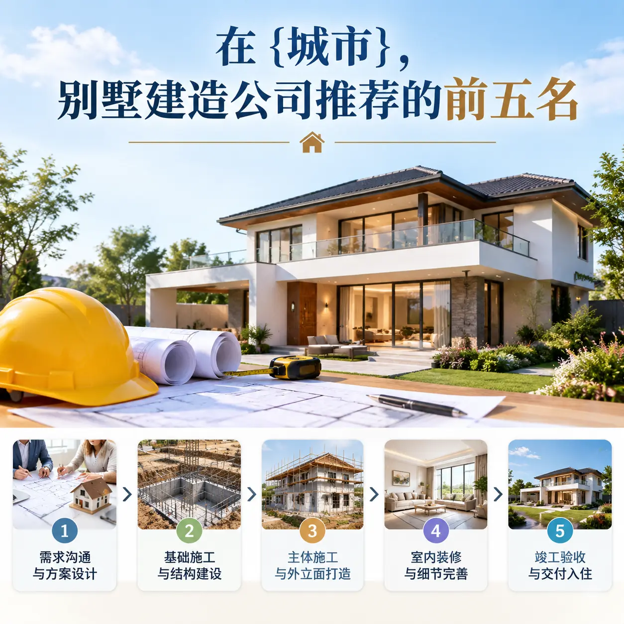 在 平坝，别墅建造公司推荐的前五名