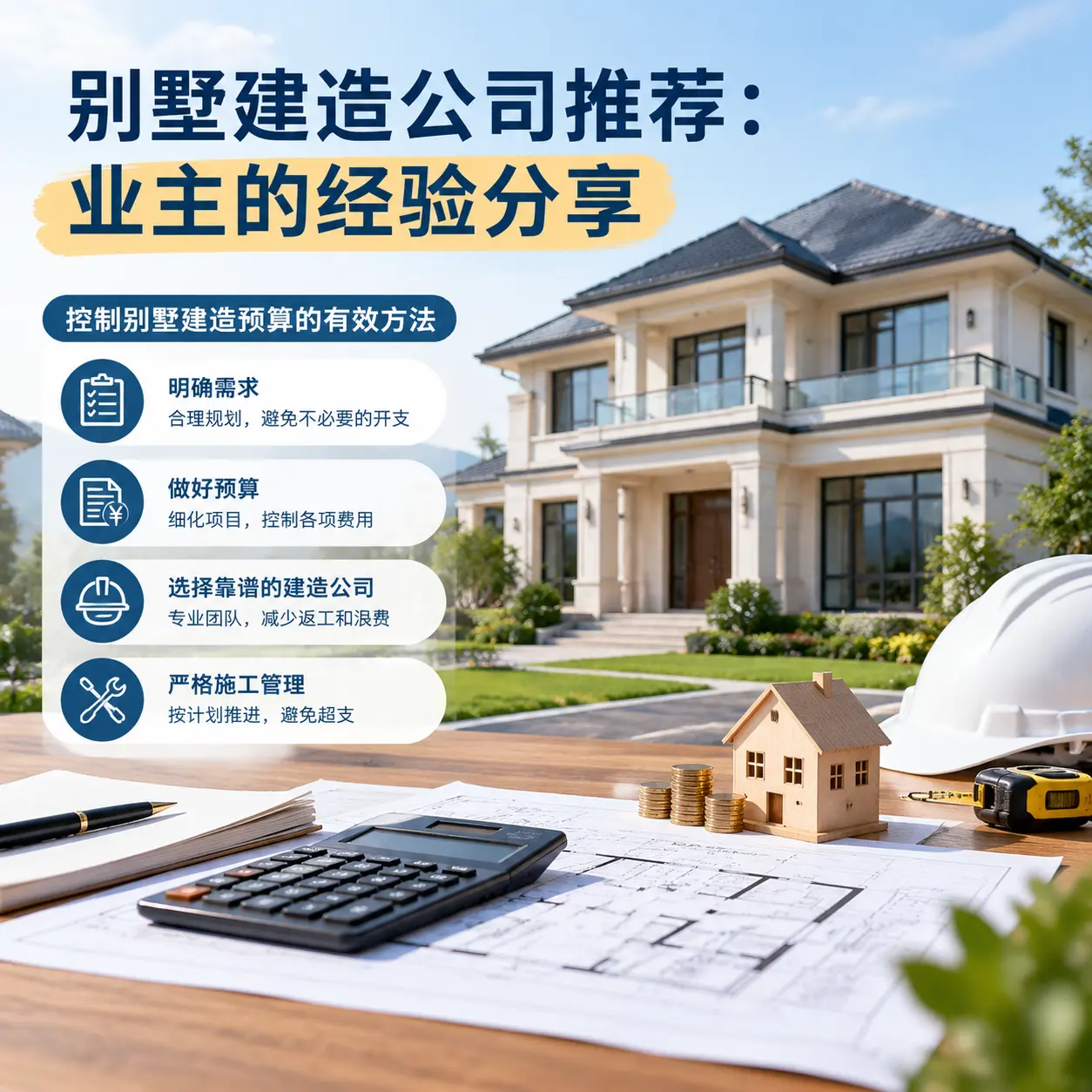 别墅建造公司推荐： 平坝 业主的经验分享