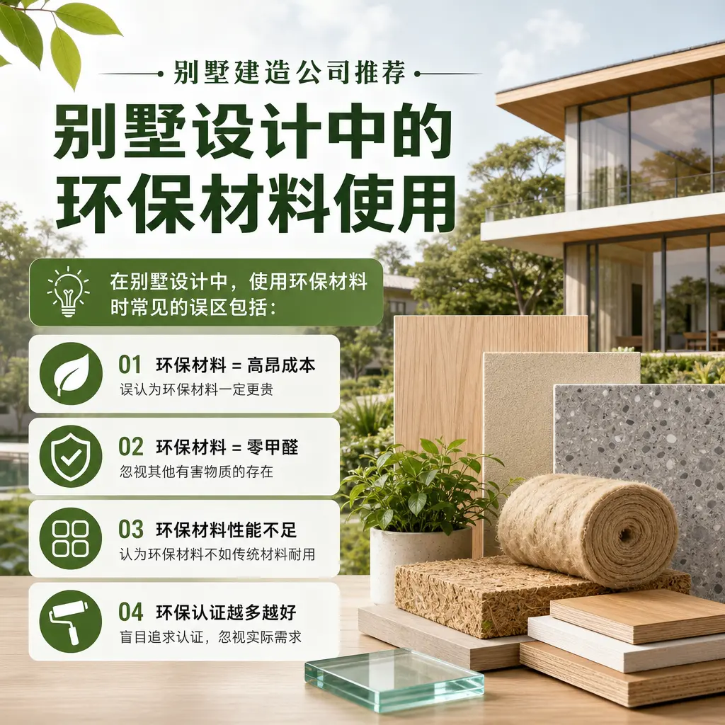 别墅建造公司推荐: 平坝 别墅设计中的环保材料使用
