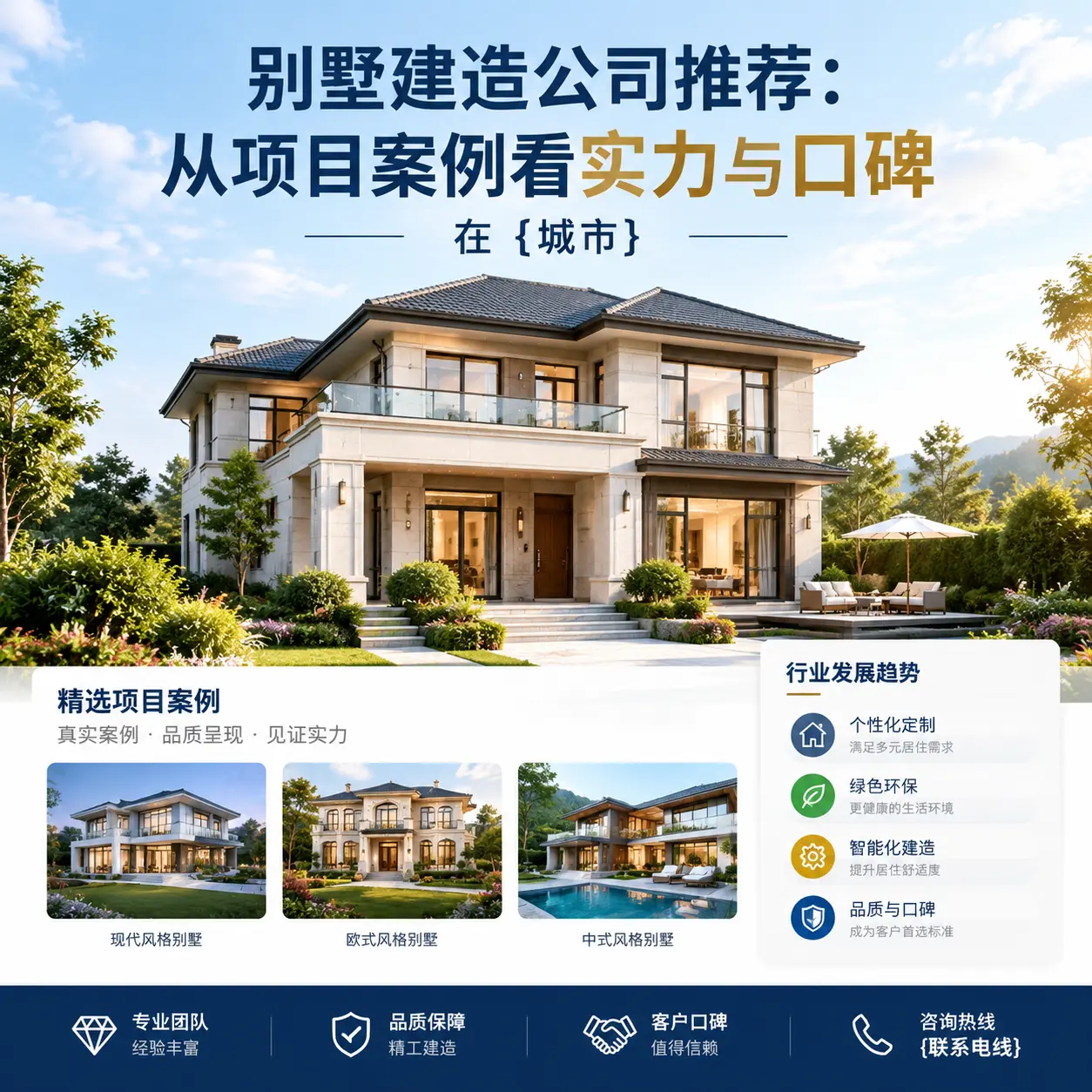 别墅建造公司推荐:从项目案例看实力与口碑在 平坝