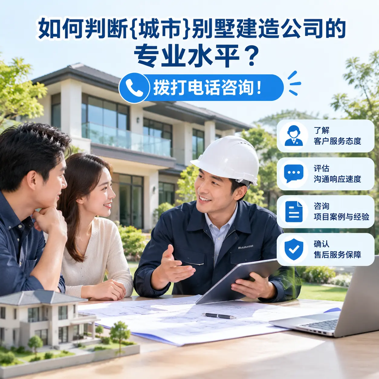 如何判断平坝别墅建造公司的专业水平？拨打电话咨询！